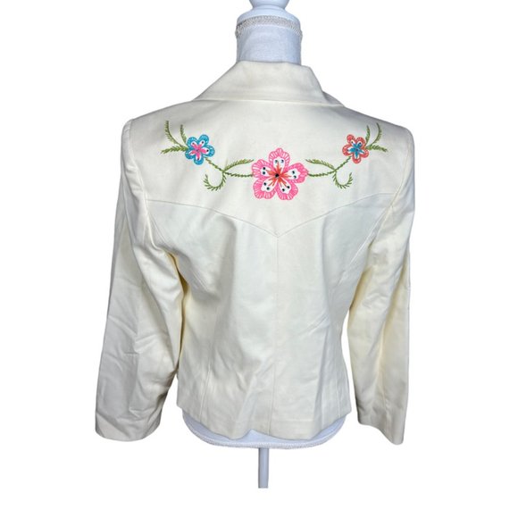 Sage‎ West Western Embroidered Blazer - Picture 1 of 11